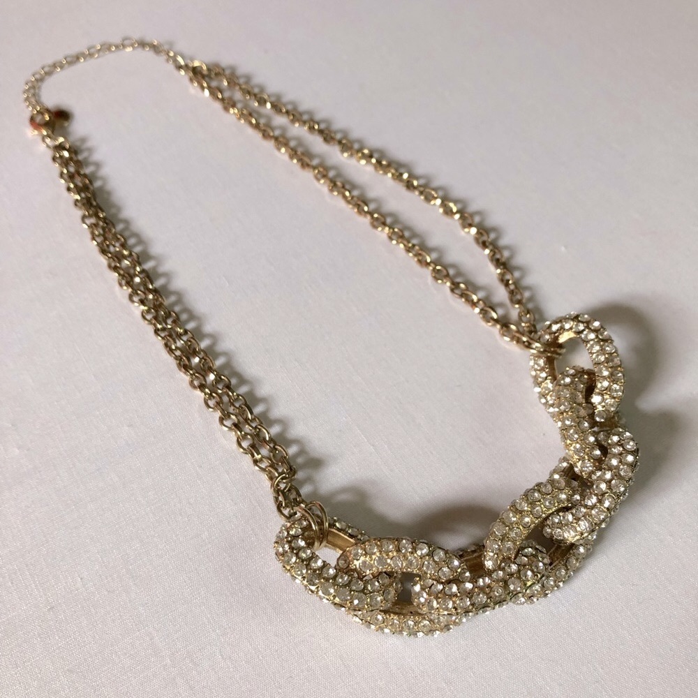 Banana Republic Jeweled Chain Necklace